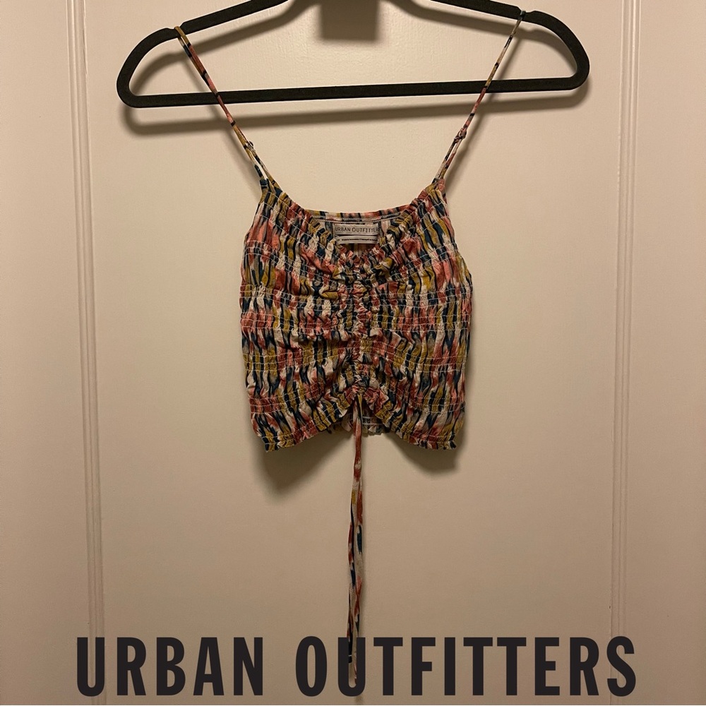 Urban Outfitters - colorful ruched cami